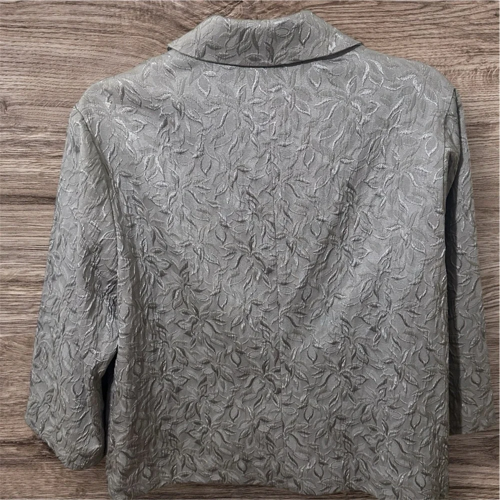 Croft & barrow women’s jacket 3/4 sleeve - Picture 3 of 4